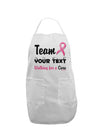 Personalized Team -Name- Breast Cancer Walk - Walking for a Cure Adult Apron-Bib Apron-TooLoud-White-One-Size-Davson Sales