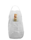 Golden Retriever Watercolor Adult Apron-Bib Apron-TooLoud-White-One-Size-Davson Sales