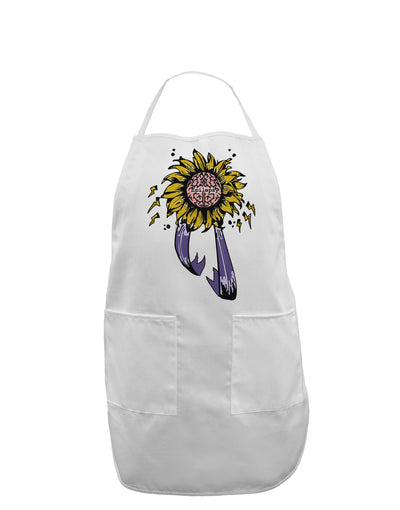 TooLoud Epilepsy Awareness Adult Apron-Bib Apron-TooLoud-White-One-Size-Davson Sales