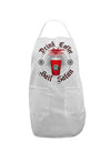 Red Cup Drink Coffee Hail Satan Adult Apron by-Bib Apron-TooLoud-White-One-Size-Davson Sales