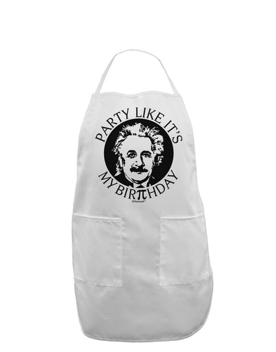 Pi Day - Birthday Design Adult Apron by TooLoud-Bib Apron-TooLoud-White-One-Size-Davson Sales