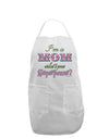 I'm a Mom - What's Your Superpower - Pink Adult Apron by TooLoud-Bib Apron-TooLoud-White-One-Size-Davson Sales