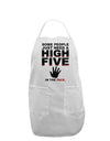 High Five In The Face Adult Apron-Bib Apron-TooLoud-White-One-Size-Davson Sales