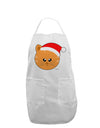 Cute Christmas Cat Santa Hat Adult Apron-Bib Apron-TooLoud-White-One-Size-Davson Sales