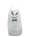 Happy Easter Bunny Face Adult Apron-Bib Apron-TooLoud-White-One-Size-Davson Sales