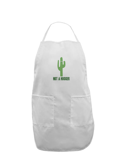 TooLoud Not a Hugger Adult Apron-Bib Apron-TooLoud-White-One-Size-Davson Sales