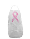 Pink Breast Cancer Awareness Ribbon - Stronger Everyday Adult Apron-Bib Apron-TooLoud-White-One-Size-Davson Sales