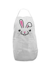 Cute Bunny Face Adult Apron-Bib Apron-TooLoud-White-One-Size-Davson Sales