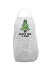 Christmas Tree - Ready for X-Mas Adult Apron-Bib Apron-TooLoud-White-One-Size-Davson Sales