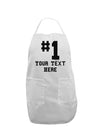 Personalized Number 1 Adult Apron by TooLoud-Bib Apron-TooLoud-White-One-Size-Davson Sales