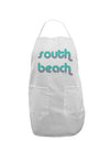 South Beach Color Scheme Design Adult Apron by TooLoud-Bib Apron-TooLoud-White-One-Size-Davson Sales