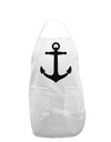 Nautical Sailor Anchor Adult Apron-Bib Apron-TooLoud-White-One-Size-Davson Sales