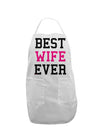 Best Wife Ever Adult Apron-Bib Apron-TooLoud-White-One-Size-Davson Sales