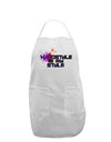 Hardstyle Is My Style Adult Apron-Bib Apron-TooLoud-White-One-Size-Davson Sales