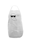 Boo Ya Cool Ghost Halloween Adult Apron-Bib Apron-TooLoud-White-One-Size-Davson Sales