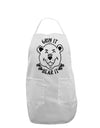 Grin and bear it Adult Apron-Bib Apron-TooLoud-White-One-Size-Davson Sales