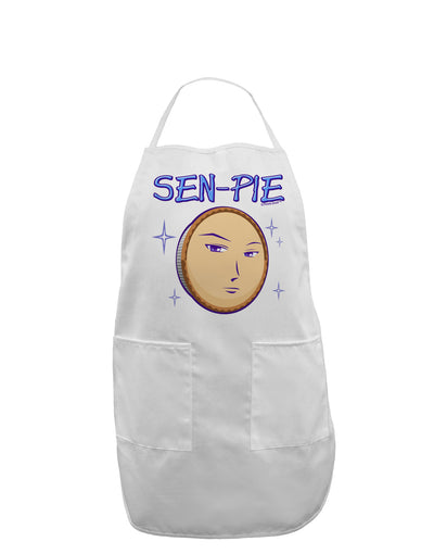 Sen-Pie Sama Kun San Chan Adult Apron-Bib Apron-TooLoud-White-One-Size-Davson Sales