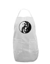 Yin Yang Chicken Adult Apron-Bib Apron-TooLoud-White-One-Size-Davson Sales