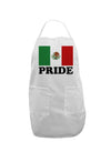 Mexican Pride - Mexican Flag Adult Apron by TooLoud-Bib Apron-TooLoud-White-One-Size-Davson Sales