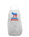 Future Democrat Adult Apron-Bib Apron-TooLoud-White-One-Size-Davson Sales