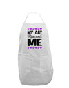 My Cat Rescued Me Adult Apron-Bib Apron-TooLoud-White-One-Size-Davson Sales