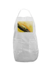 Iguana Watercolor Adult Apron-Bib Apron-TooLoud-White-One-Size-Davson Sales