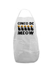 Five Cats - Cinco de Meow Adult Apron by TooLoud-Bib Apron-TooLoud-White-One-Size-Davson Sales