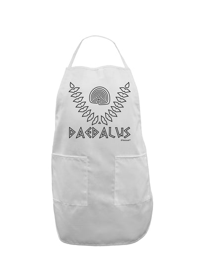 Labyrinth - Daedalus - Greek Mythology Adult Apron by TooLoud-Bib Apron-TooLoud-White-One-Size-Davson Sales