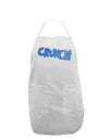 Onomatopoeia CRUNCH Adult Apron-Bib Apron-TooLoud-White-One-Size-Davson Sales