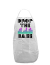 Drop the Bass Adult Apron-Bib Apron-TooLoud-White-One-Size-Davson Sales