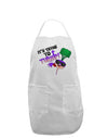 It's Thyme To Turnip Adult Apron-Bib Apron-TooLoud-White-One-Size-Davson Sales