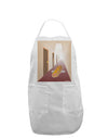 Hotdog in a Hallway Adult Apron-Bib Apron-TooLoud-White-One-Size-Davson Sales