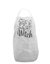 She's My Witch Adult Apron-Bib Apron-TooLoud-White-One-Size-Davson Sales