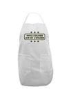 Always A Soldier Adult Apron-Bib Apron-TooLoud-White-One-Size-Davson Sales