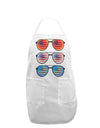 Red White and Blue USA Flag Aviators Adult Apron