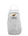 I'm Into Fitness Burrito Funny Adult Apron by TooLoud-Bib Apron-TooLoud-White-One-Size-Davson Sales