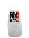 California Republic Design - California Red Star and Bear Adult Apron by TooLoud-Bib Apron-TooLoud-White-One-Size-Davson Sales