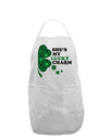 She's My Lucky Charm - Right Adult Apron-Bib Apron-TooLoud-White-One-Size-Davson Sales