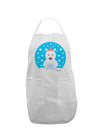 Cute Polar Bear - Christmas Adult Apron by TooLoud-Bib Apron-TooLoud-White-One-Size-Davson Sales