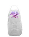 Electric Sky Color Adult Apron-Bib Apron-TooLoud-White-One-Size-Davson Sales