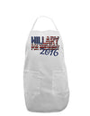 Hillary for President Flag Adult Apron-Bib Apron-TooLoud-White-One-Size-Davson Sales