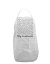 Baby It's Cold Outside Falling Snowflakes - Christmas Adult Apron-Bib Apron-TooLoud-White-One-Size-Davson Sales