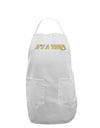 It is a Trap Adult Apron-Bib Apron-TooLoud-White-One-Size-Davson Sales