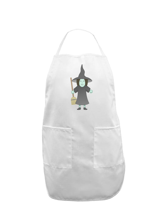 Wizra the Witch Adult Apron-Bib Apron-TooLoud-White-One-Size-Davson Sales