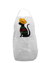 Happy Cinco de Meow - Cinco de Mayo Cat Adult Apron by TooLoud-Bib Apron-TooLoud-White-One-Size-Davson Sales