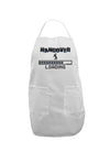 Hangover Loading Adult Apron-Bib Apron-TooLoud-White-One-Size-Davson Sales