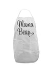 Mama Bear with Heart - Mom Design Adult Apron-Bib Apron-TooLoud-White-One-Size-Davson Sales