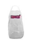 Mom to the Fifth Power - Cute Mom of 5 Design Adult Apron by TooLoud-Bib Apron-TooLoud-White-One-Size-Davson Sales