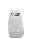 Good Lookin' Is Cookin' - Text Adult Apron-Bib Apron-TooLoud-White-One-Size-Davson Sales