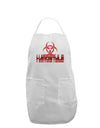 Hardstyle Biohazard Adult Apron-Bib Apron-TooLoud-White-One-Size-Davson Sales